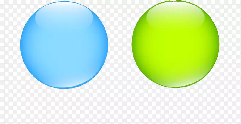 复活节彩蛋绿球.彩色玻璃球