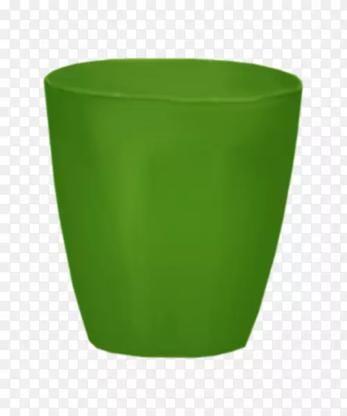 花盆塑料绿色杯-漂亮的绿色杯子