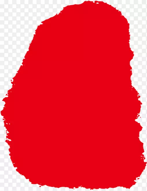 红色圆几何形状不规则几何红色密封