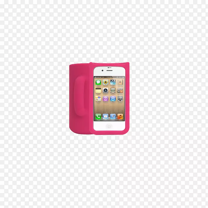 手机配件-粉色手机外壳