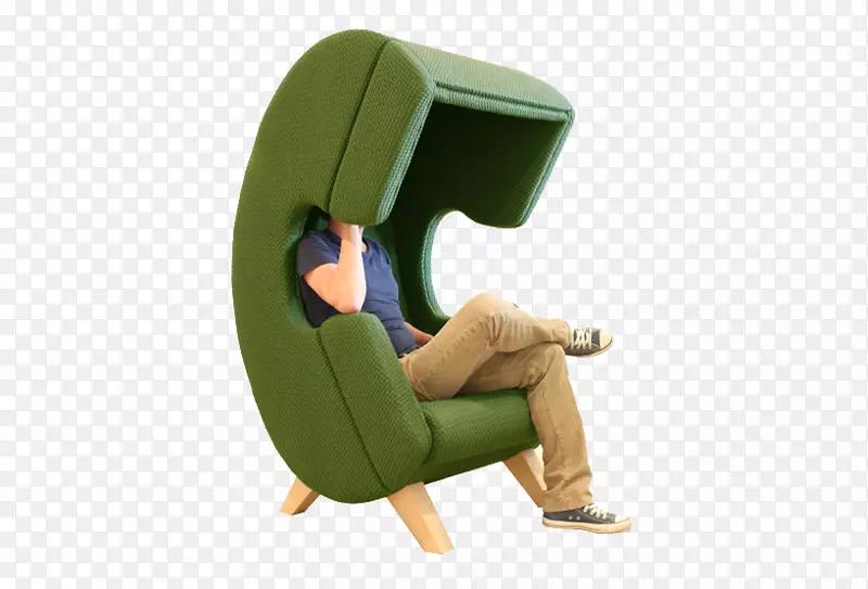 黑莓经典桌椅电话呼叫绿色可爱扶手椅