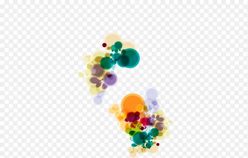 下载壁纸-彩色气泡图片