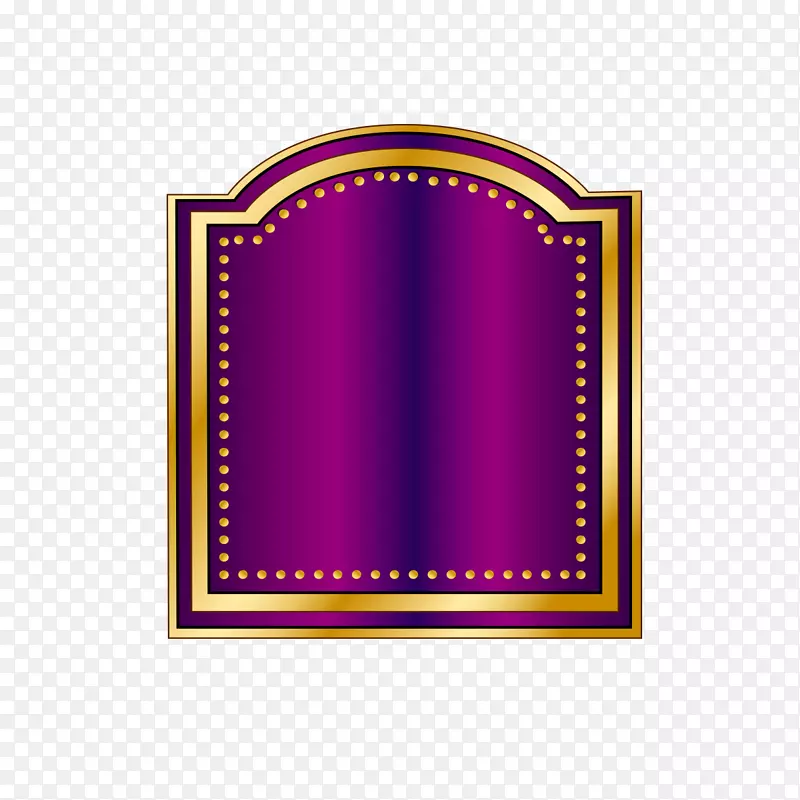 紫色纽扣标志-门式紫色标志
