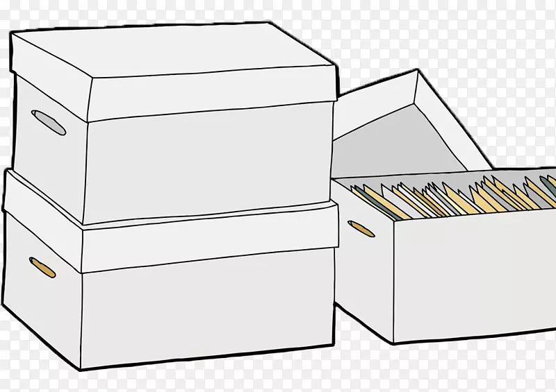 文件托管服务摄影版税免费剪贴画手绘文件夹盒