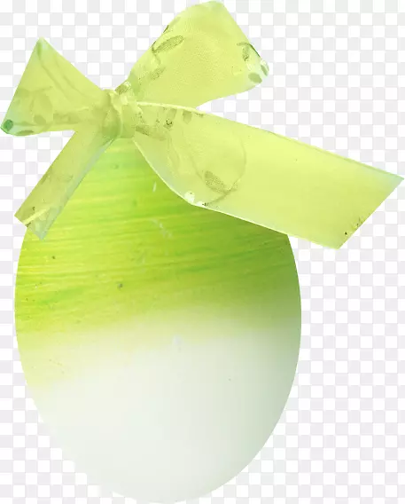 绿色水果-绿色蝴蝶结蛋