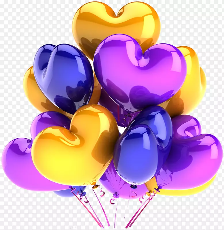 生日心脏摄影玩具气球-心形气球