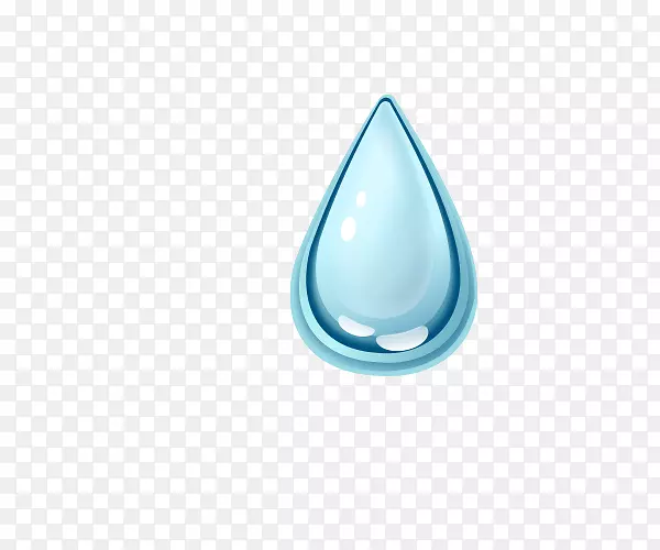 水圆图标-晶莹剔透的水滴