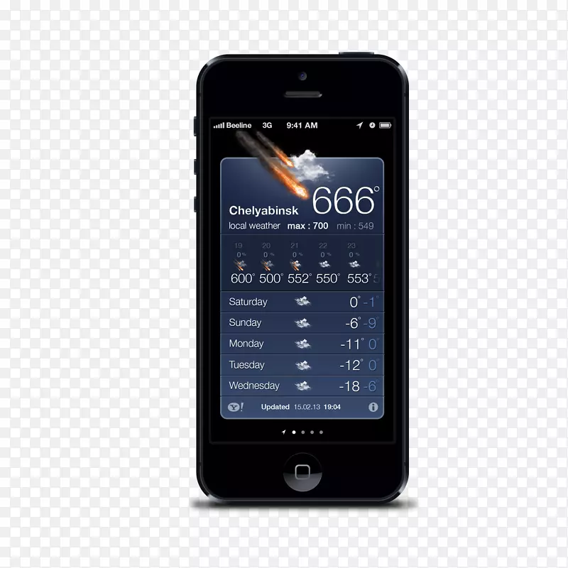 功能手机智能手机用户界面移动应用程序图标-天气电话界面