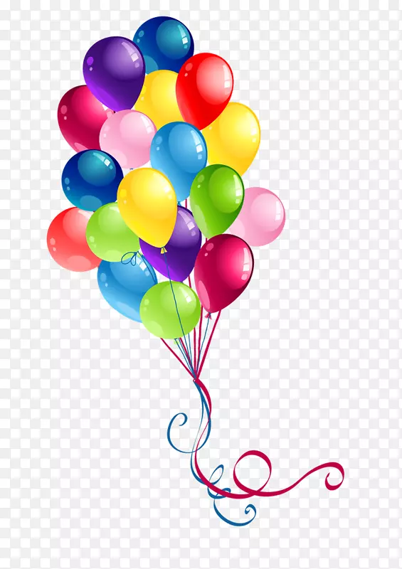 生日蛋糕气球祝你生日快乐