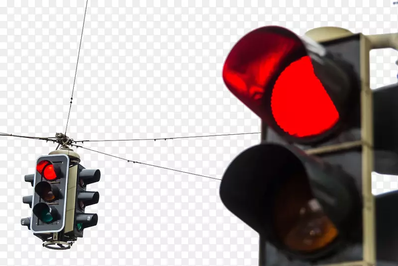 交通灯，红灯，照相机，交通票，摄影，停止标志-红灯亮着