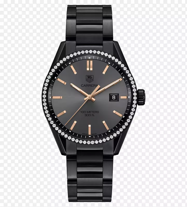 香奈儿J12标签豪尔手表瑞士制造-标签豪尔机械女式黑色手表