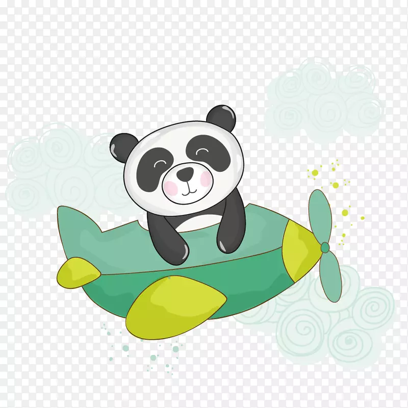 婴儿摄影-卡通熊猫
