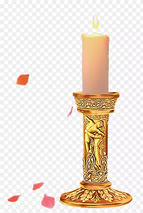 蜡烛夹艺术-蜡烛