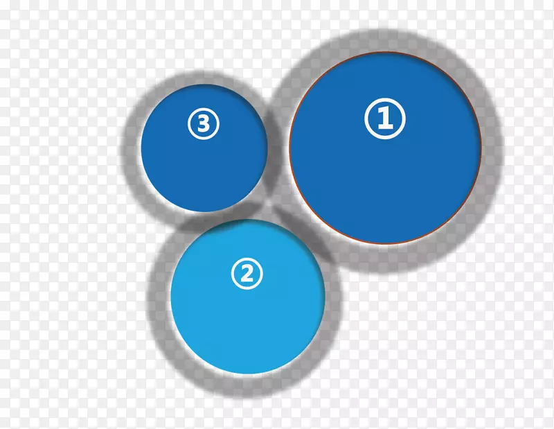 英雄训练蓝色圆圈图标-按钮ppt