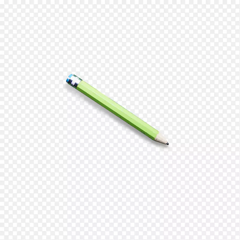 绿角图案-铅笔