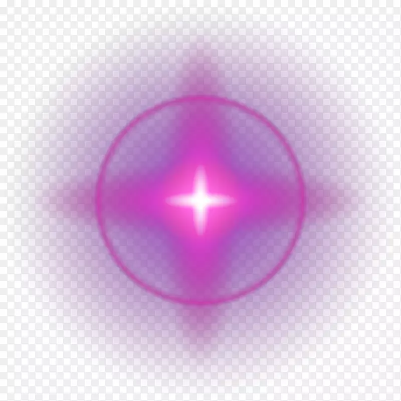 符号圆计算机图案.紫色光晕材料