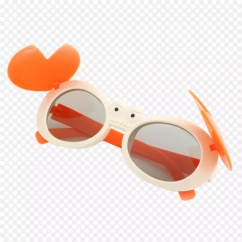 护目镜太阳镜立体镜螃蟹儿童3D眼镜