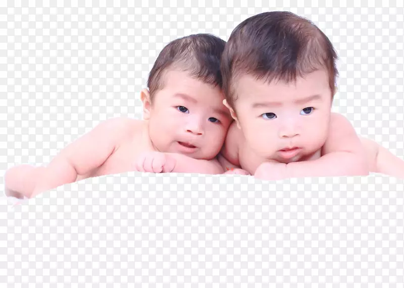 婴儿双胞胎婴儿模型