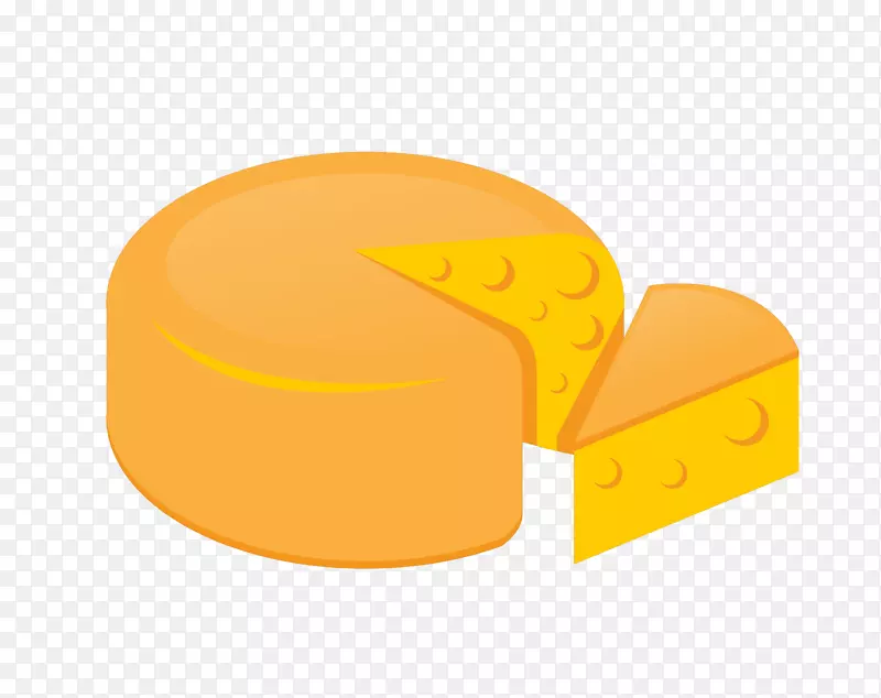 黄色字体-创意手绘奶酪
