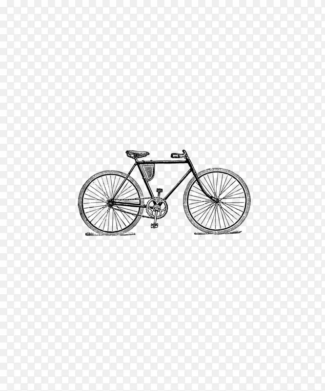 自行车车轮下载混合自行车手绘自行车