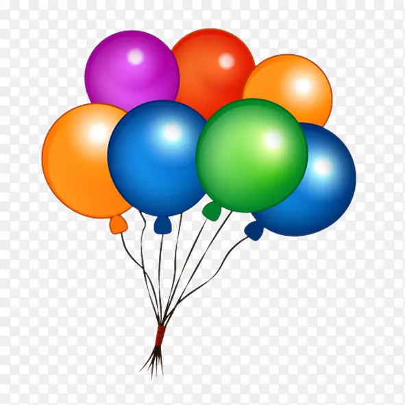 玩具气球标志-圆形气球