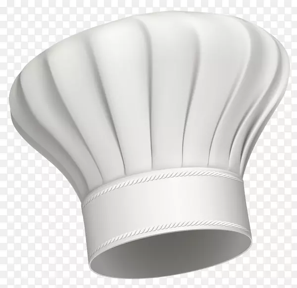 厨师制服帽子剪贴画-白色厨师帽