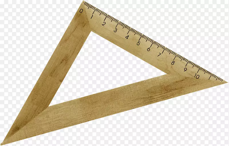 直尺正方形木材试方三角形