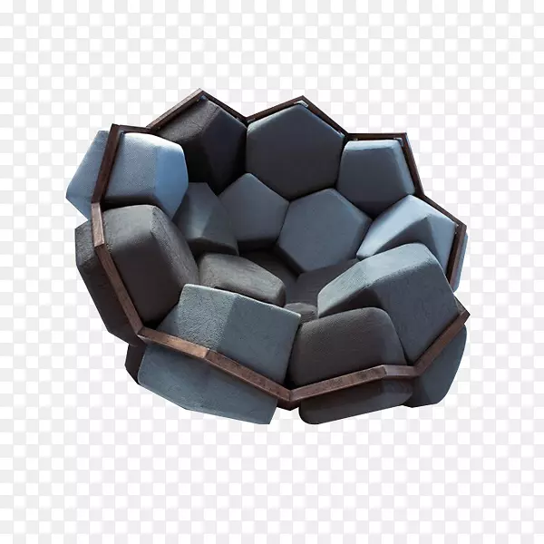 Eames躺椅家具垫石材料椅