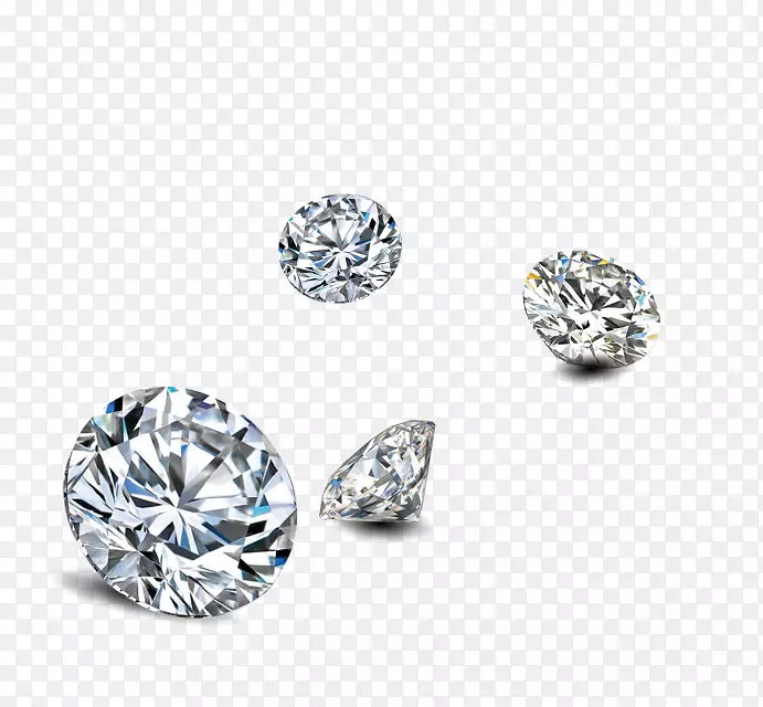 钻石热导率珠宝硬度.创意拉白钻石自由图形