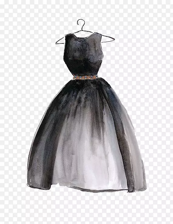 小黑裙时尚婚纱设计师-小黑裙