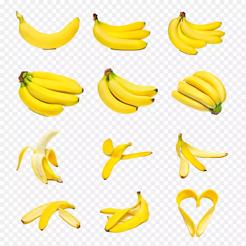 香蕉蔬菜奥格里斯-各种香蕉图案