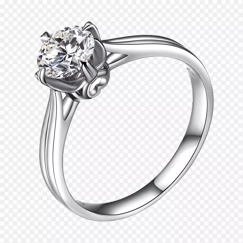 结婚戒指钻石首饰贵族戒指