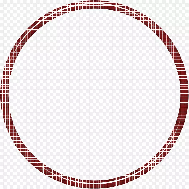 红圆图案-红色创意环
