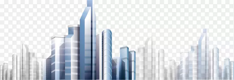 摩天大楼城市大都市-城市PNG元素