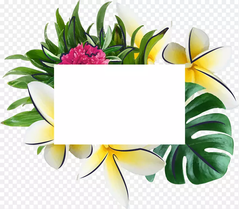 花卉设计画框花盒