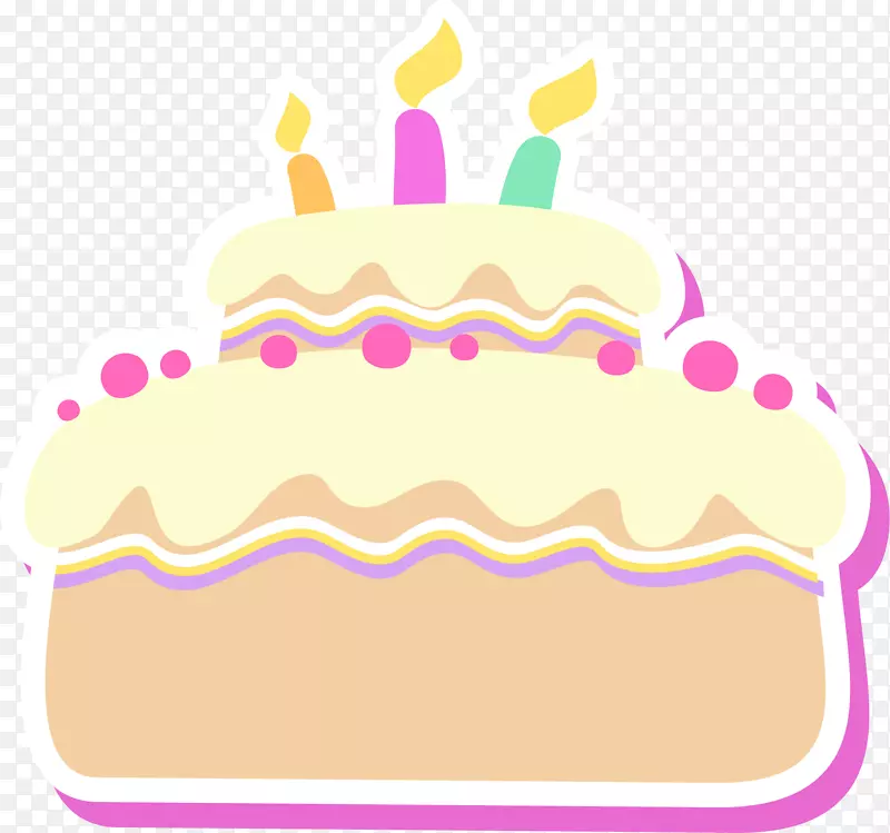 塔特生日蛋糕图-卡通美食家蛋糕