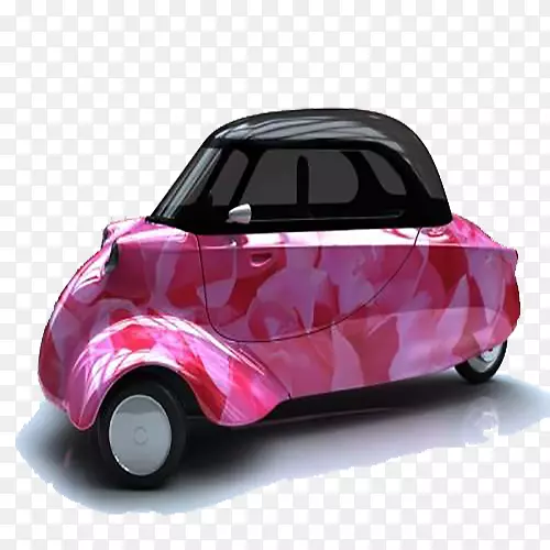 粉红技术车