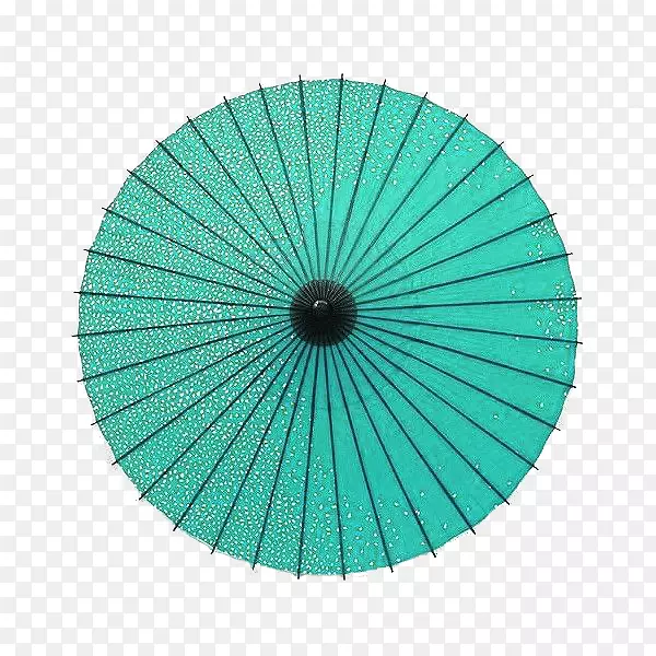 手扇弗拉门戈艺术两性骄傲旗-绿色和新鲜的伞装饰图案