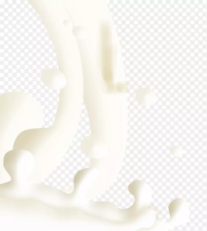 角形-牛奶液体材料