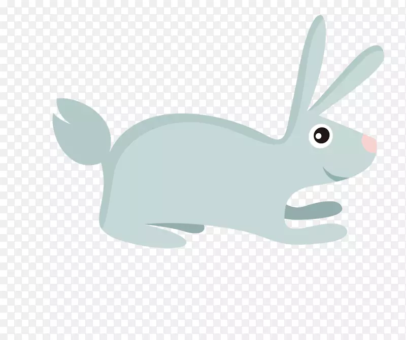 国内兔子复活节兔子插图-卡通浪漫免费下载