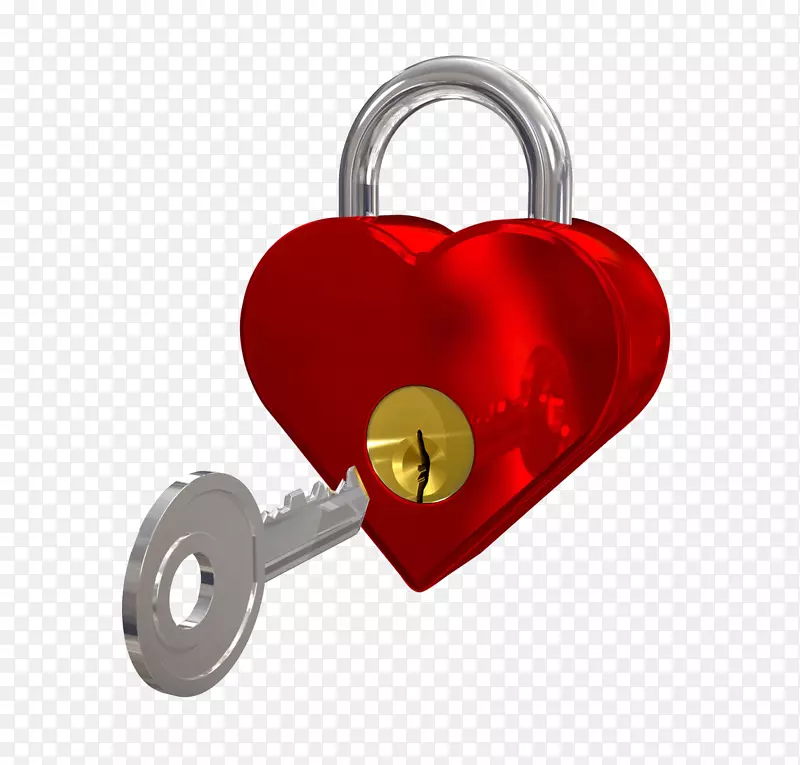 钥匙挂锁心脏摄影.心形锁和钥匙