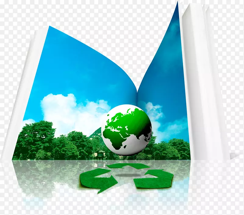 环保自然环境绿色能源海报