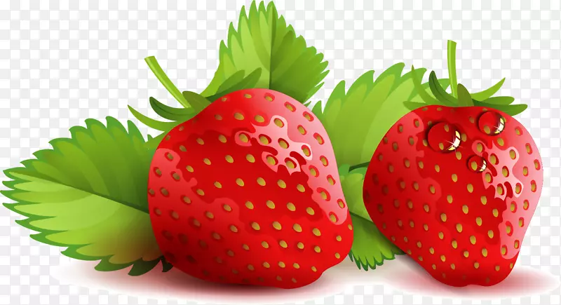草莓派酥饼-粉刷草莓