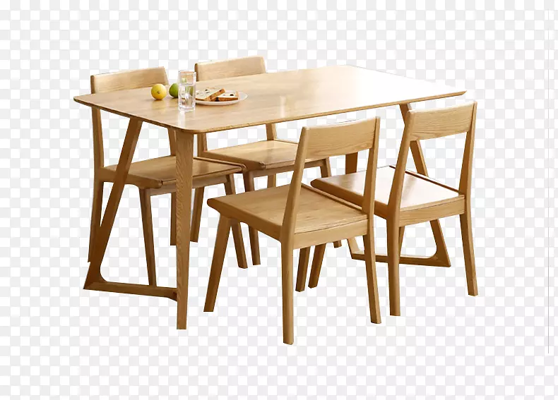 台面椅子-日志式桌子