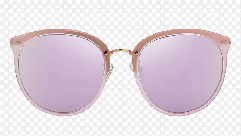 太阳镜-粉红色眼镜