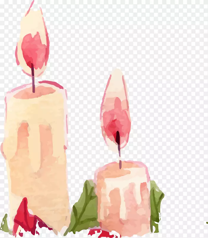 情人节-情人节浪漫蜡烛