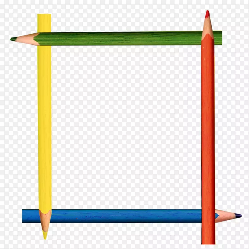 画框铅笔夹艺术.铅笔元素