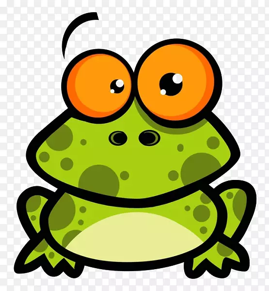 青蛙王子动画剪辑艺术-卡通青蛙素材
