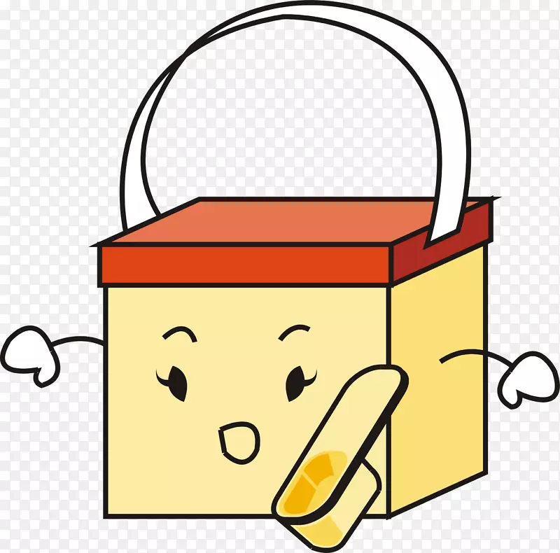 材料盒剪贴画.卡通盒PNG材料
