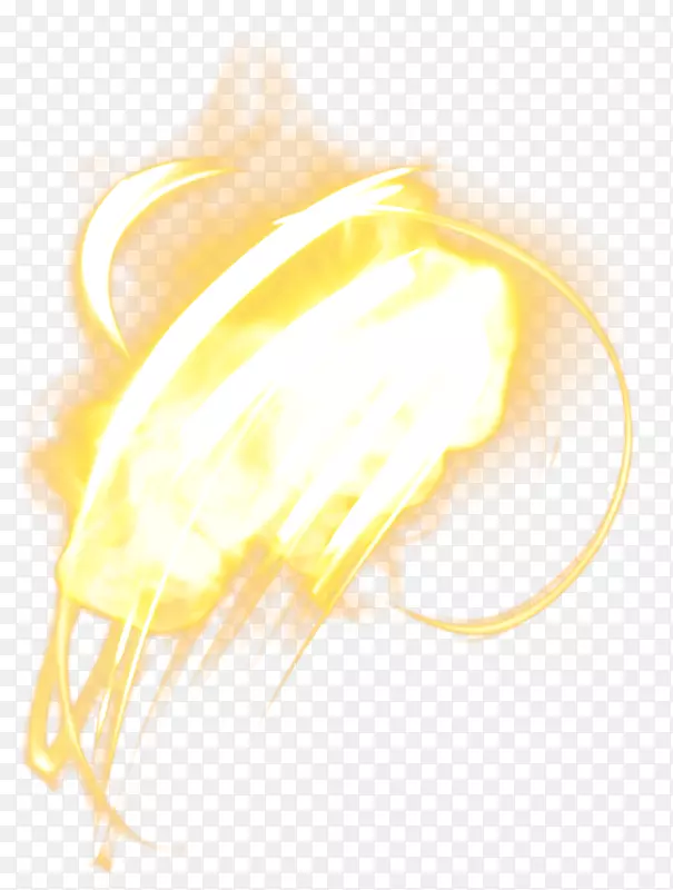 黄色壁纸-火焰